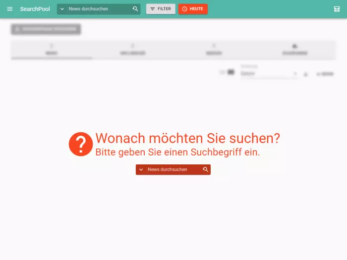SearchPool - Beispielansicht | pressrelations