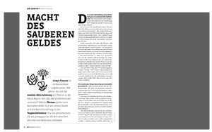 Analysegrafik: Green Finance | pressrelations