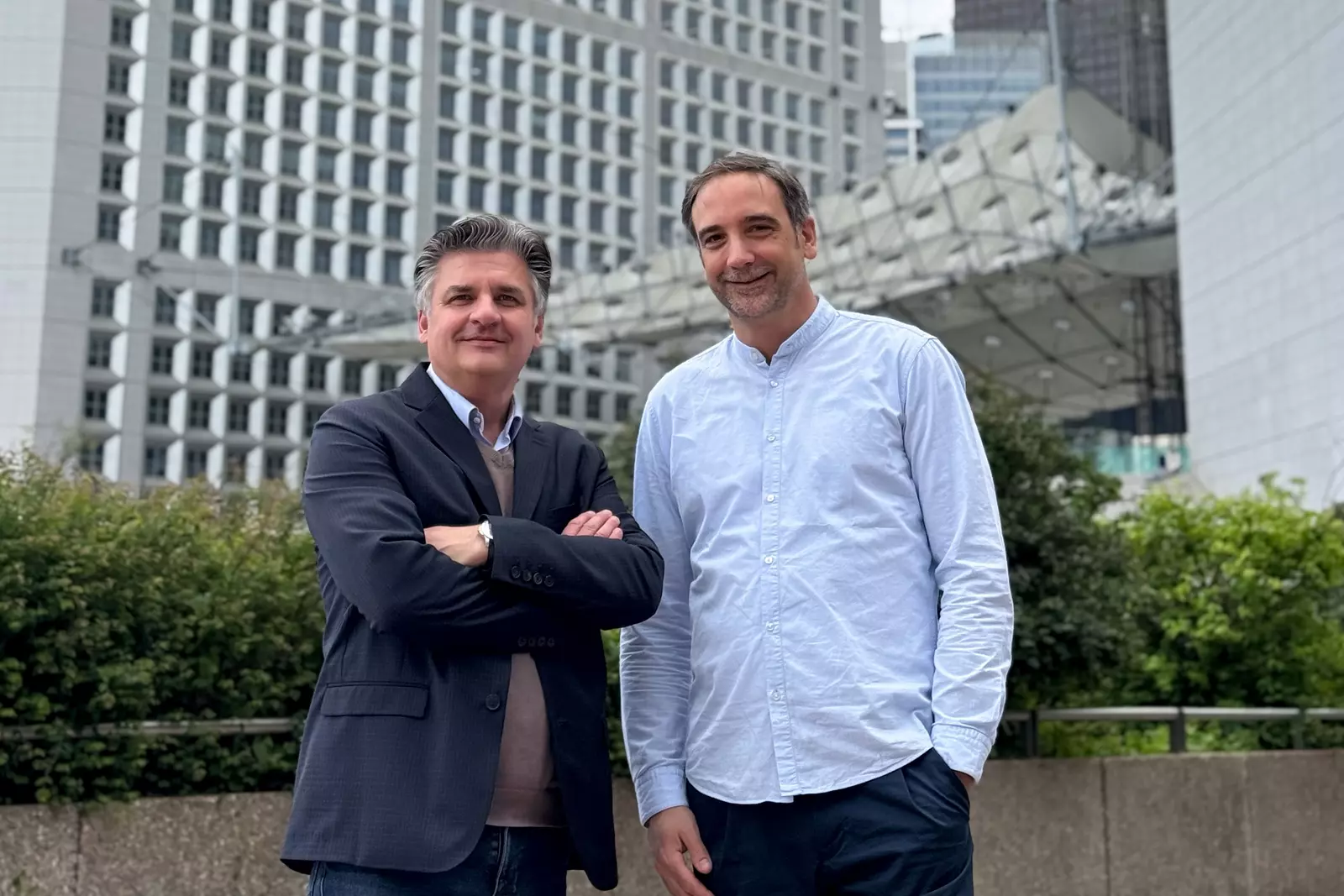 Image: Managing Partners Christophe Dickès and Jens Schmitz