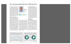 Analysegrafik: Tour de Suisse | pressrelations Schweiz