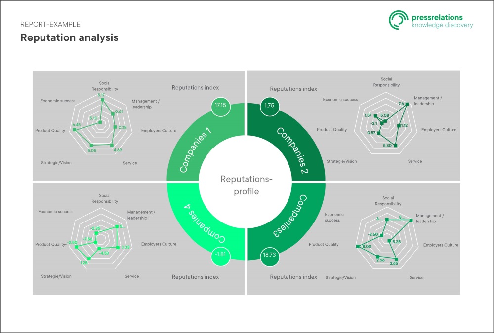 Preview: Reputation analysis | pressrelations